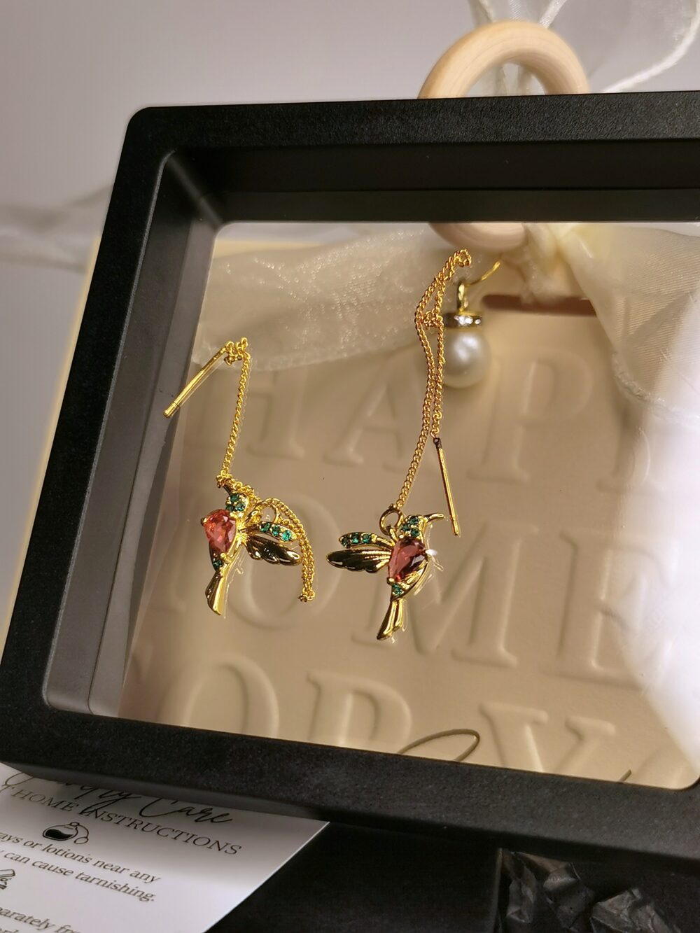 Hummingbirds earrings - Image 2