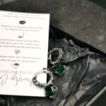 Deep Green Reverie Earrings